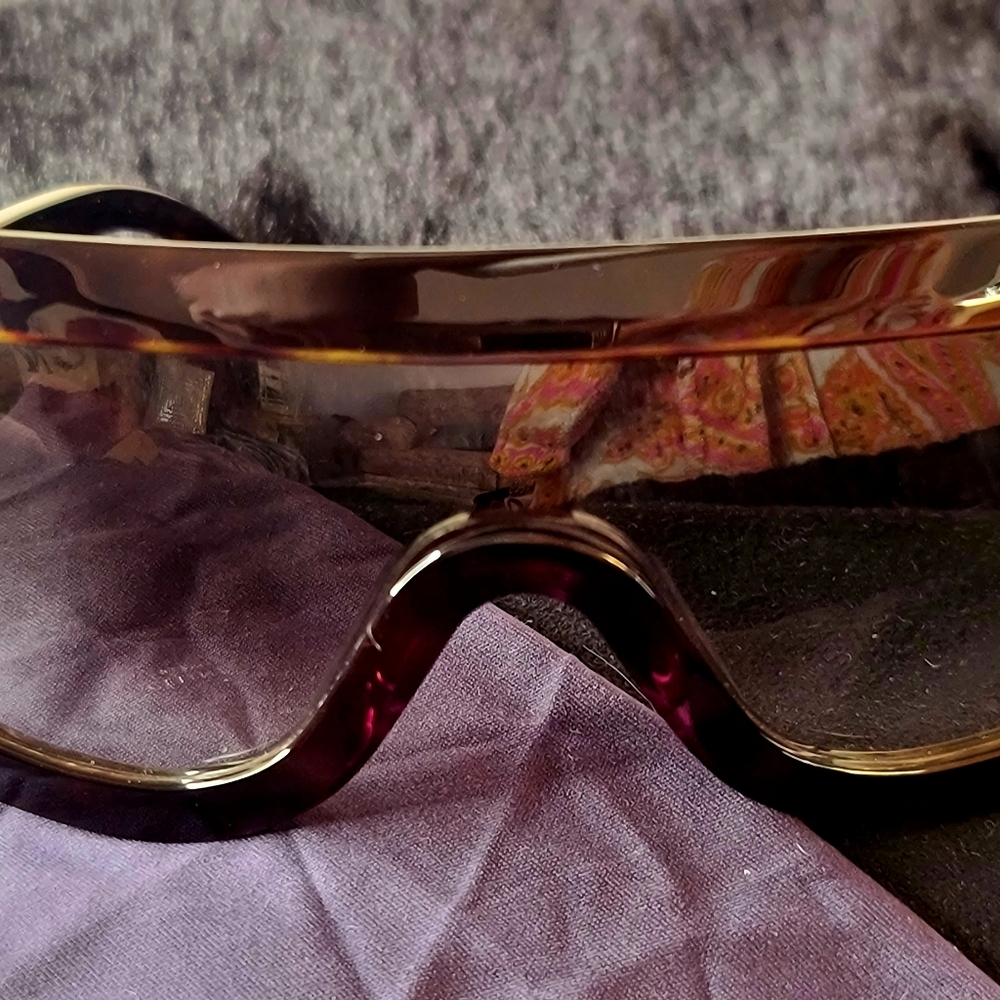Vintage CELINE Dark Havana Tortoise 086EM